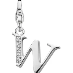 Ti Sento Charm 8366LW - Charm Lettre W | Femme Charms