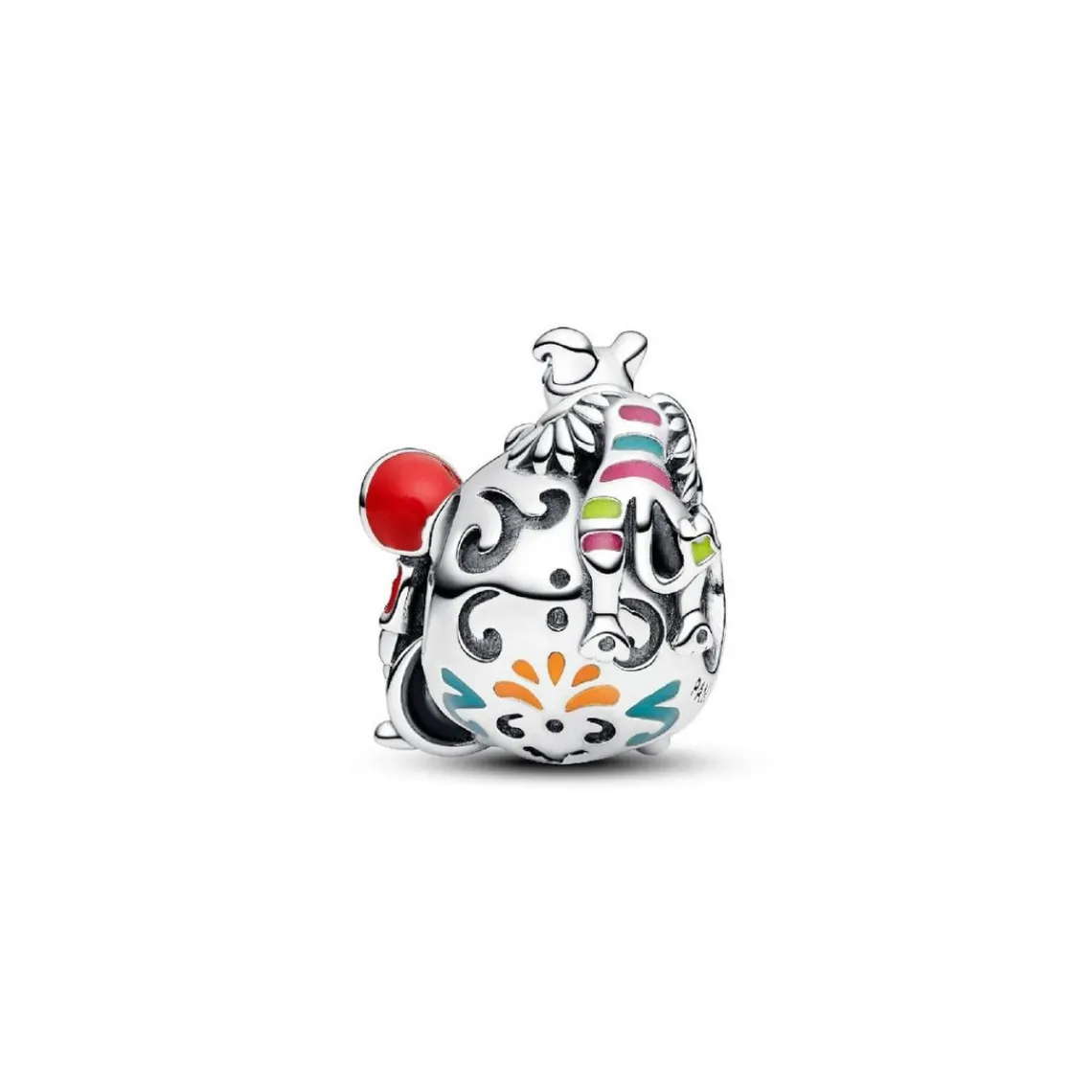 Pandora Charm Tête de Mort Luminescente Miguel et Dante du film Coco des studios Disney Pixar | Femme Charms