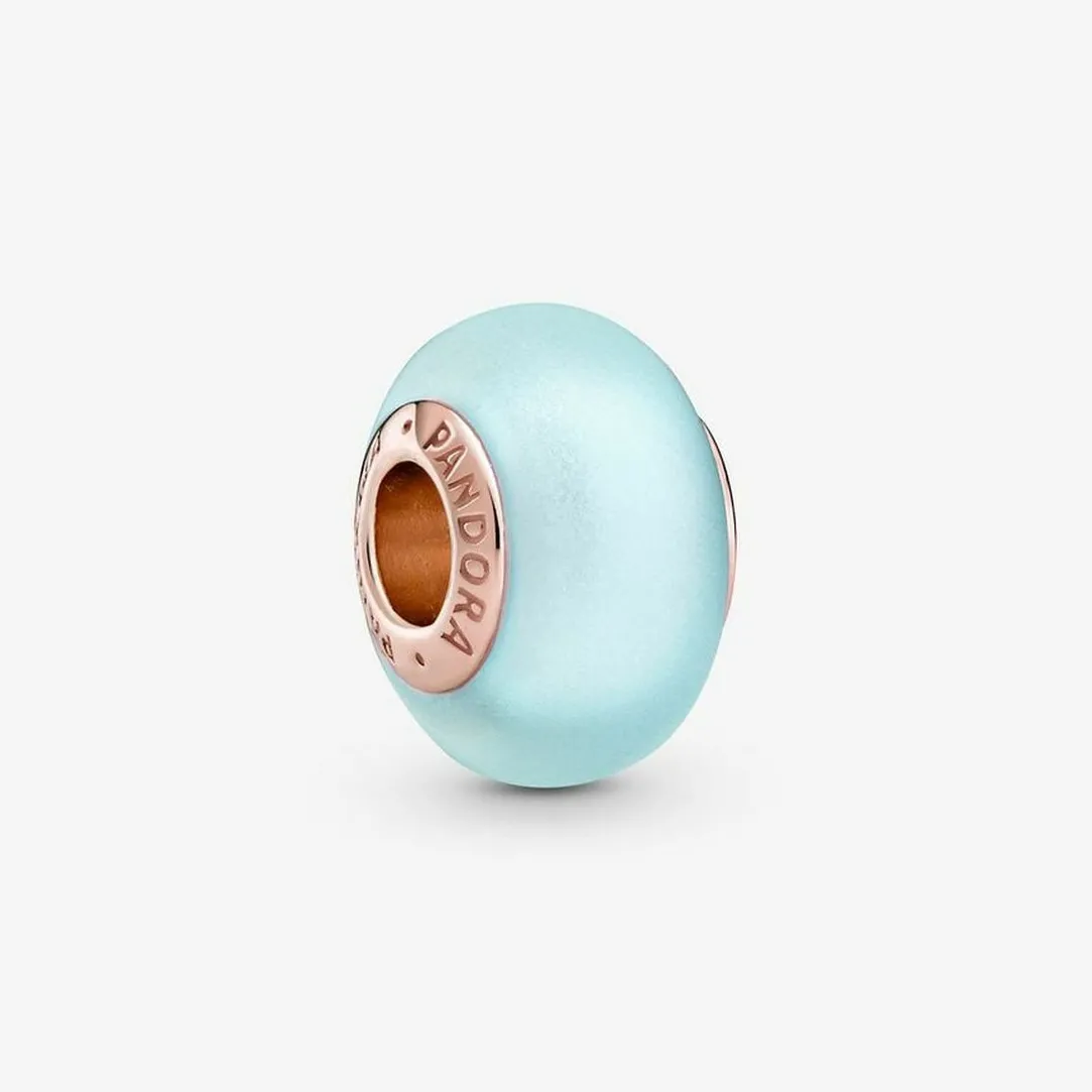 Pandora Charm Verre de Murano Bleu Mat Colours | Femme Charms