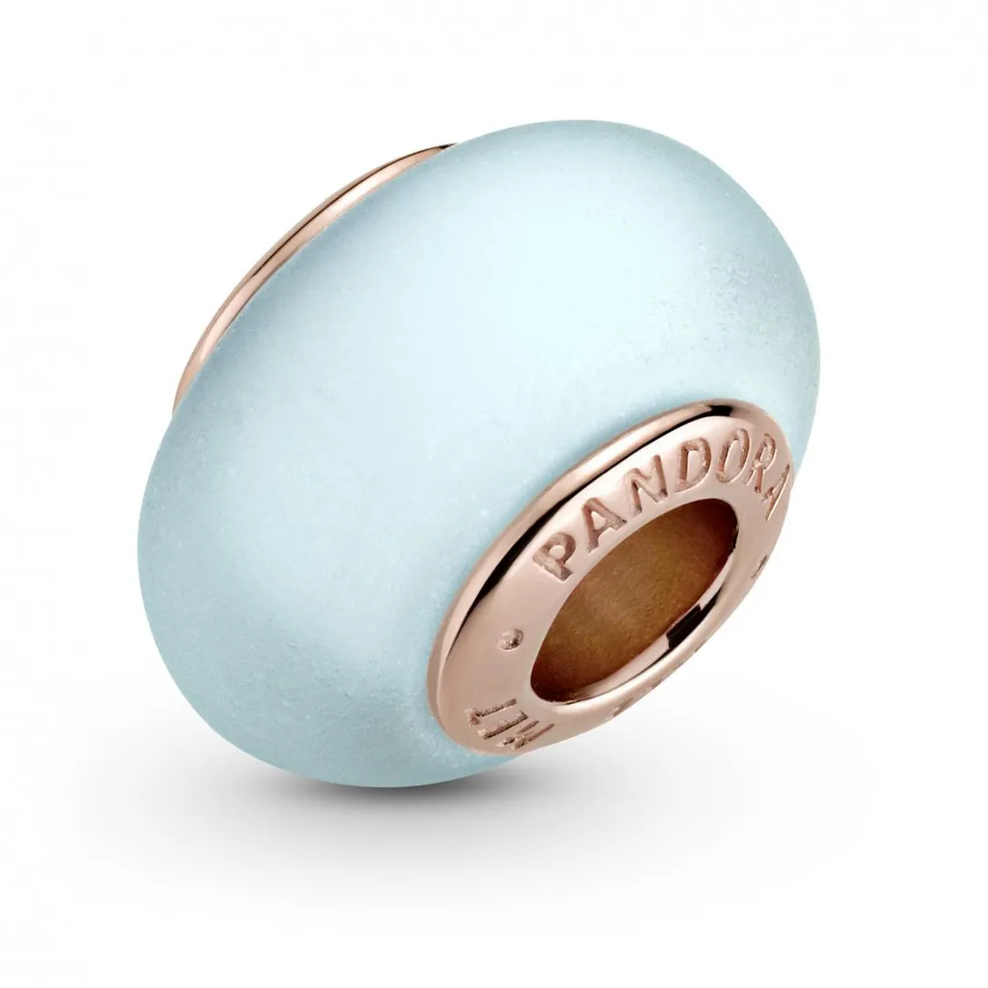 Pandora Charm Verre de Murano Bleu Mat Colours | Femme Charms