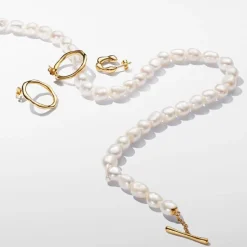 Pandora Clous d’Oreilles Cercle Organique | Femme Boucles D'Oreilles