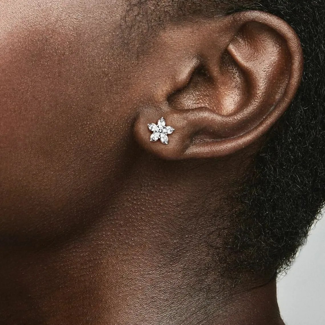 Pandora Clous d'Oreilles Flocon de Neige Timeless | Femme Boucles D'Oreilles