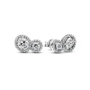 Pandora Clous d'Oreilles Halo Embrace | Femme Boucles D'Oreilles