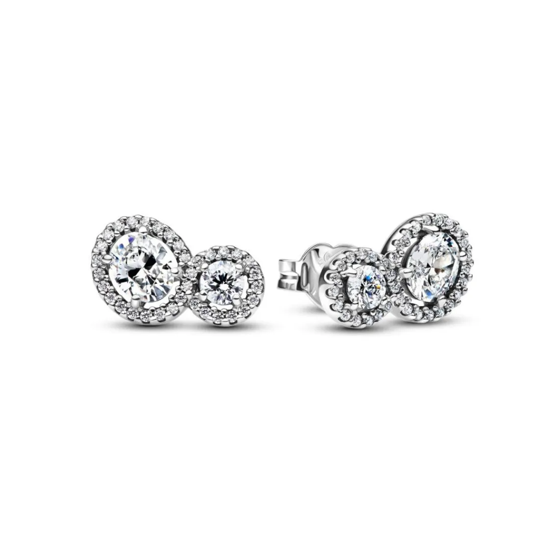 Pandora Clous d'Oreilles Halo Embrace | Femme Boucles D'Oreilles