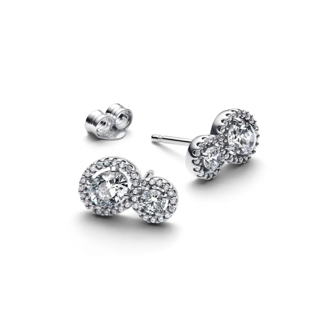 Pandora Clous d'Oreilles Halo Embrace | Femme Boucles D'Oreilles