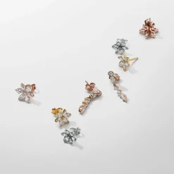 Pandora Clous d’Oreilles Herbier Scintillant | Femme Boucles D'Oreilles