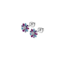Lotus Silver Clous d'oreilles Colors LP3560-4-2 Argent Multicolore | Femme Boucles D'Oreilles