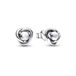 Pandora Clous d’Oreilles - Cercles de l’Éternité Incolores | Femme Boucles D'Oreilles