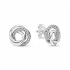 Pandora Clous d’Oreilles Moments - Cercles Ma Famille pour Toujours | Femme Boucles D'Oreilles