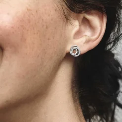 Pandora Clous d’Oreilles Moments - Cercles Ma Famille pour Toujours | Femme Boucles D'Oreilles