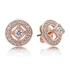 Pandora Clous d'Oreilles Timeless Cercle Vintage | Femme Boucles D'Oreilles