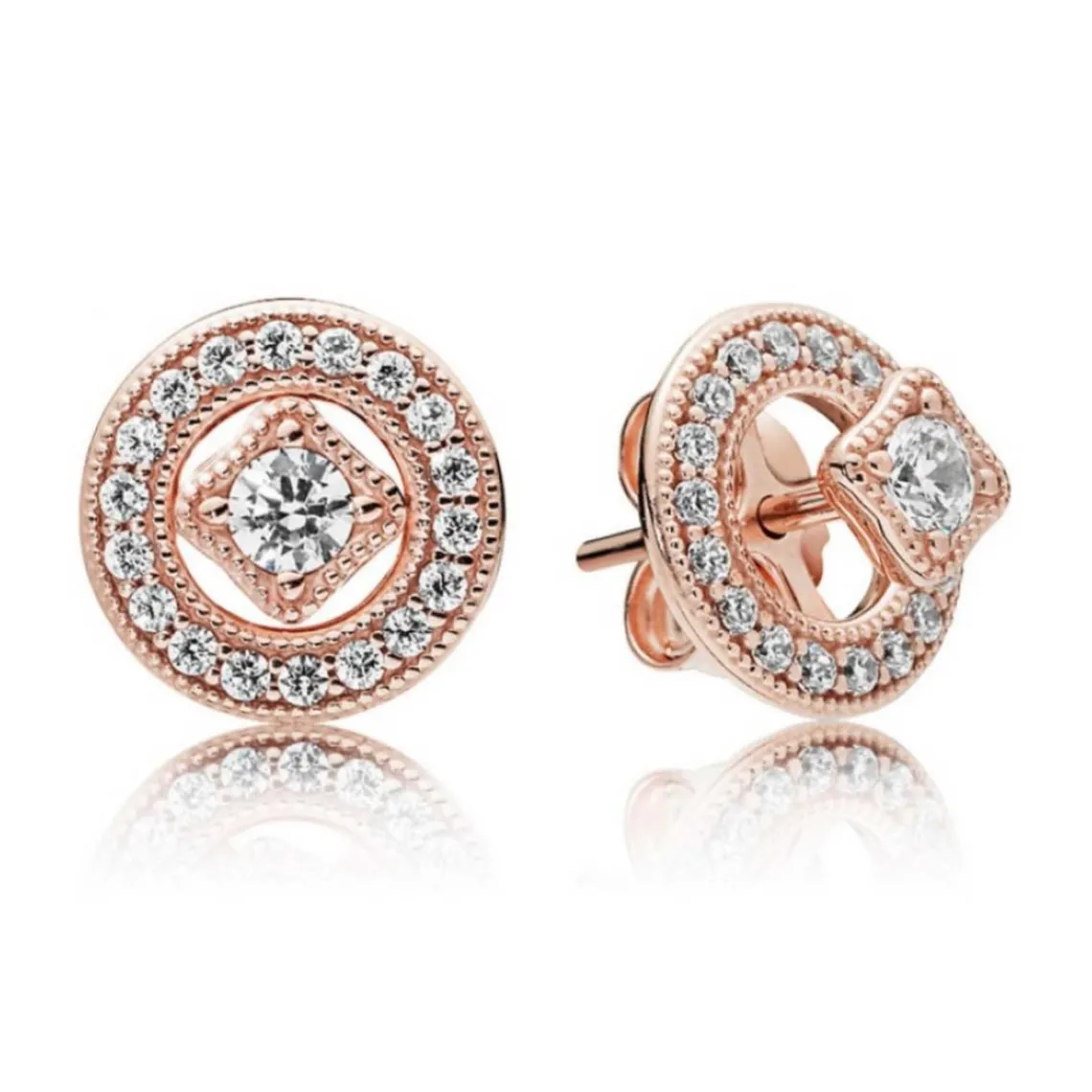 Pandora Clous d'Oreilles Timeless Cercle Vintage | Femme Boucles D'Oreilles