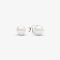 Pandora Clous d’Oreilles Perle de Culture 4,5 mm | Femme Boucles D'Oreilles