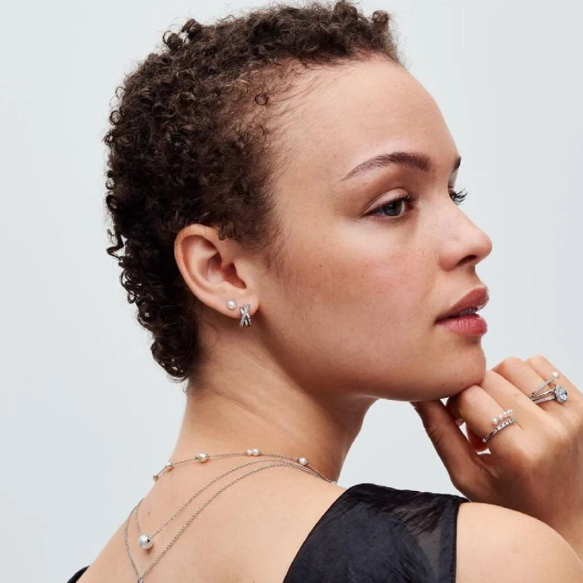 Pandora Clous d’Oreilles Perle de Culture 4,5 mm | Femme Boucles D'Oreilles