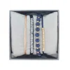 Les Interchangeables Coffret A54368 - Strass Box Jonc Fil Marine Femme | Femme Bracelet