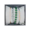 Les Interchangeables Coffret A54361 - Strass Box Jonc Fil Bleu Gris Femme | Femme Bracelet
