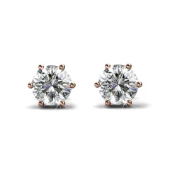 MYC-Paris Coffret Trinity 3 Paires de Boucles D'oreilles Or Rose | Femme Boucles D'Oreilles
