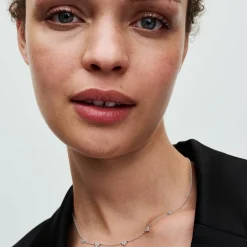 Pandora Collier Cœurs Trios de Pierres | Femme Collier Et Pendentif