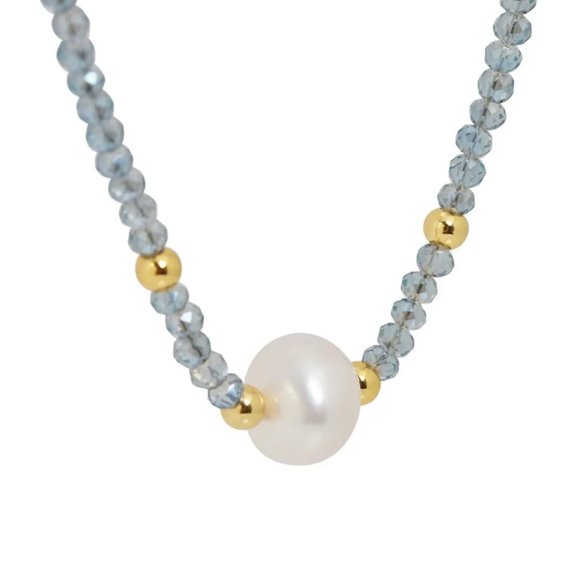 Edforce Collier et pendentif Femme 534-0120-N - Perle Argentée | Femme Collier Et Pendentif