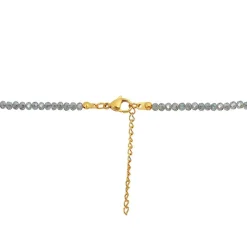 Edforce Collier et pendentif Femme 534-0120-N - Perle Argentée | Femme Collier Et Pendentif