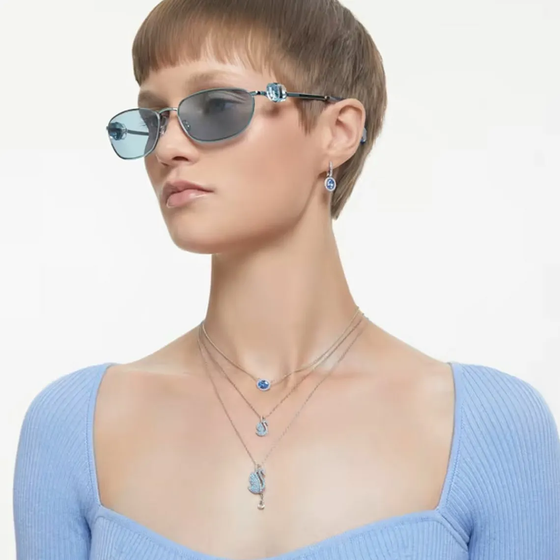 Swarovski Bijoux Collier et pendentif Femme Swarovski Constella 5671809 (#2) - PAVE FANBL/RHS | Femme Collier Et Pendentif