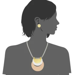 Edforce Collier et pendentif Femme 93-0831-S - Acier argenté | Femme Collier Et Pendentif