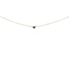 Les Interchangeables Collier et pendentif A59217 - Coeur Doré Rose Femme | Femme Collier Et Pendentif