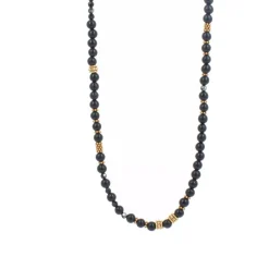 Les Interchangeables Collier et pendentif A59319 - Sautoir Bobo Chic Noir Femme | Femme Collier Et Pendentif