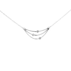 Les Interchangeables Collier et pendentif A59167 - Orbite Palladium Femme | Femme Collier Et Pendentif