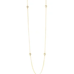 Les Interchangeables Collier et pendentif A59237 - Sautoir Coeur Doré Femme | Femme Collier Et Pendentif