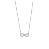Lotus Silver Collier et pendentif Trendy LP1253-1-1 - Collier et pendentif Argent Infini Serti Femme | Femme Collier Et Pendentif
