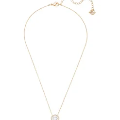 Swarovski Bijoux Collier et pendentif Swarovski 5272364 - Collier et pendentif Cristal Or Rose Femme | Femme Collier Et Pendentif