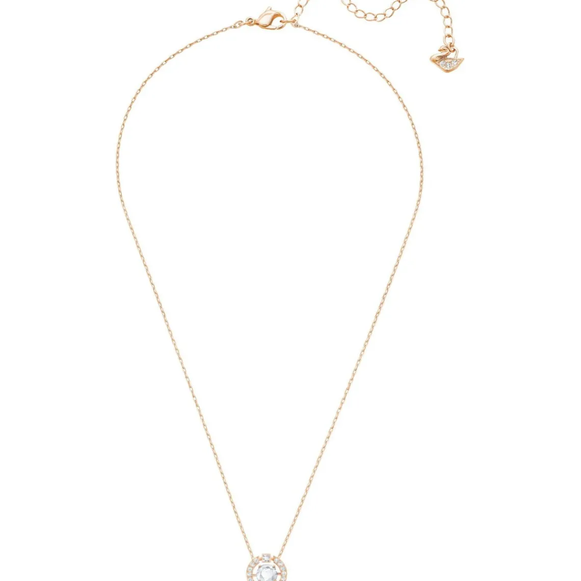 Swarovski Bijoux Collier et pendentif Swarovski 5272364 - Collier et pendentif Cristal Or Rose Femme | Femme Collier Et Pendentif