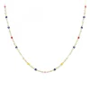 Angèle M Bijoux Collier femme Angèle M B2420-DORE | Femme Collier Et Pendentif