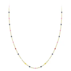 Angèle M Bijoux Collier femme Angèle M B2420-DORE | Femme Collier Et Pendentif