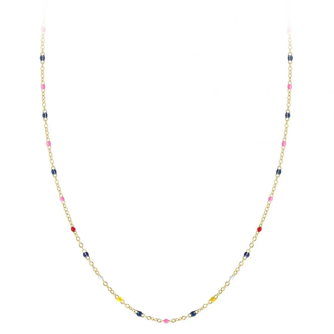 Angèle M Bijoux Collier femme Angèle M B2420-DORE | Femme Collier Et Pendentif