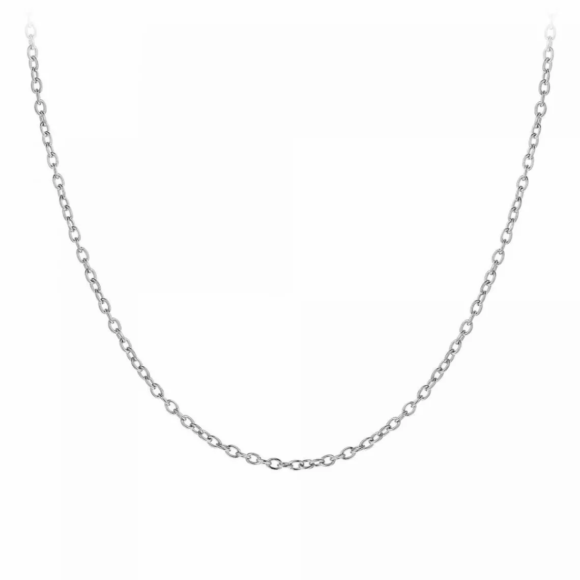 Angèle M Bijoux Collier femme Angèle M B2382-ARGENT - Acier Argent | Femme Collier Et Pendentif