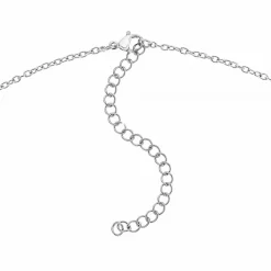 Angèle M Bijoux Collier femme Angèle M B2382-ARGENT - Acier Argent | Femme Collier Et Pendentif