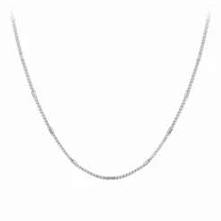 Angèle M Bijoux Collier femme Angèle M B2387-ARGENT - Acier Argent | Femme Collier Et Pendentif