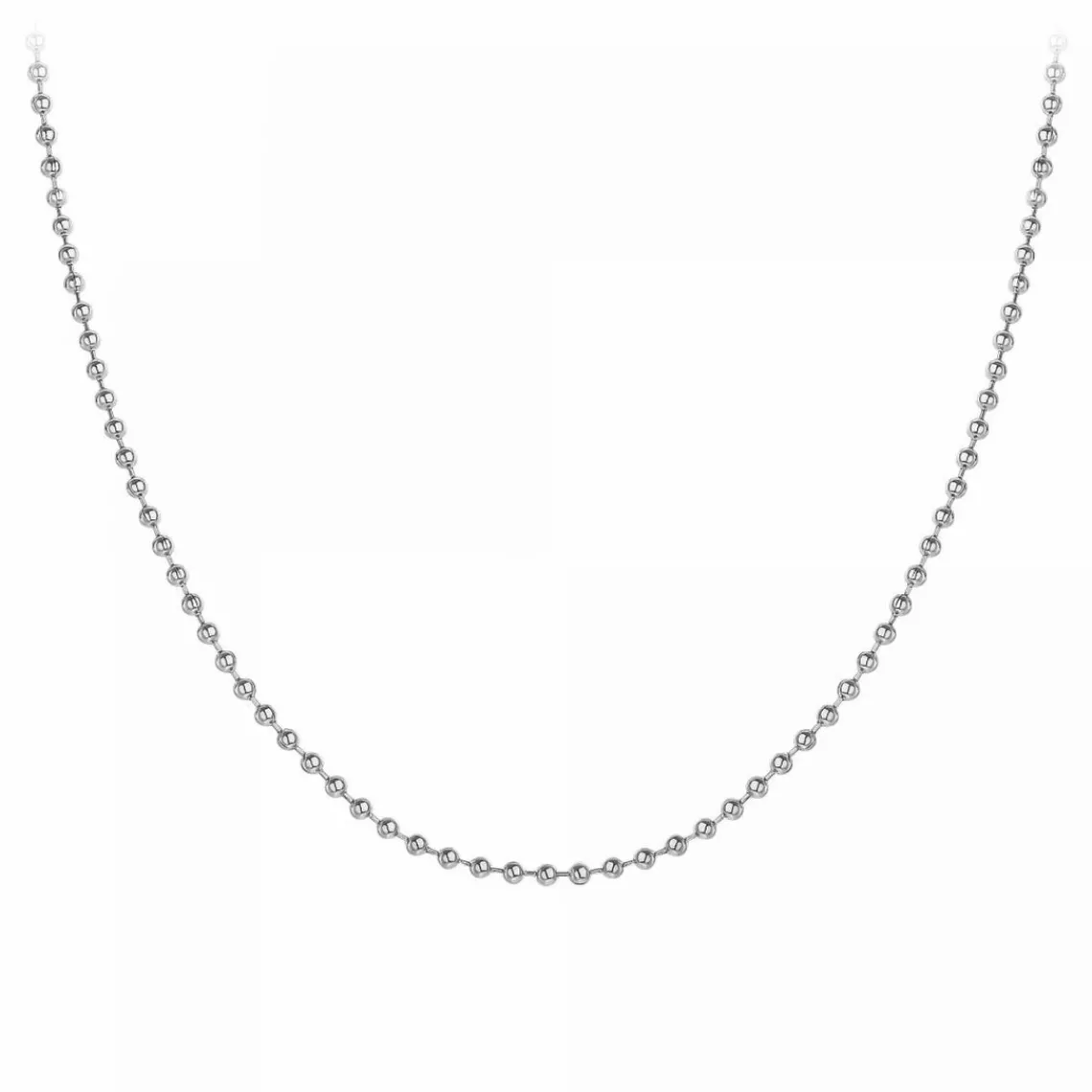 Angèle M Bijoux Collier femme Angèle M B2385-ARGENT - Acier Argent | Femme Collier Et Pendentif
