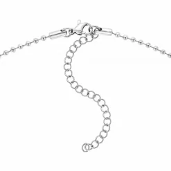 Angèle M Bijoux Collier femme Angèle M B2385-ARGENT - Acier Argent | Femme Collier Et Pendentif