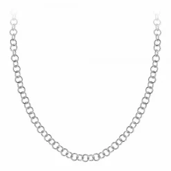 Angèle M Bijoux Collier femme Angèle M B2374-ARGENT - Acier Argent | Femme Collier Et Pendentif