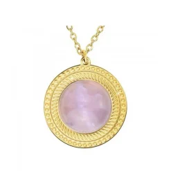 Angèle M Bijoux Collier femme Angèle M B2447-DORE | Femme Collier Et Pendentif