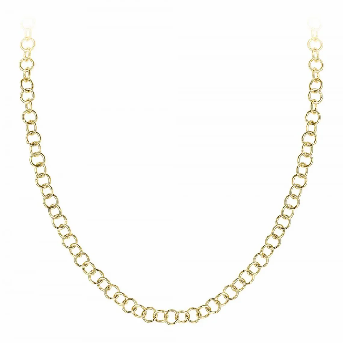 Angèle M Bijoux Collier femme Angèle M B2374-DORE - Acier Doré | Femme Collier Et Pendentif