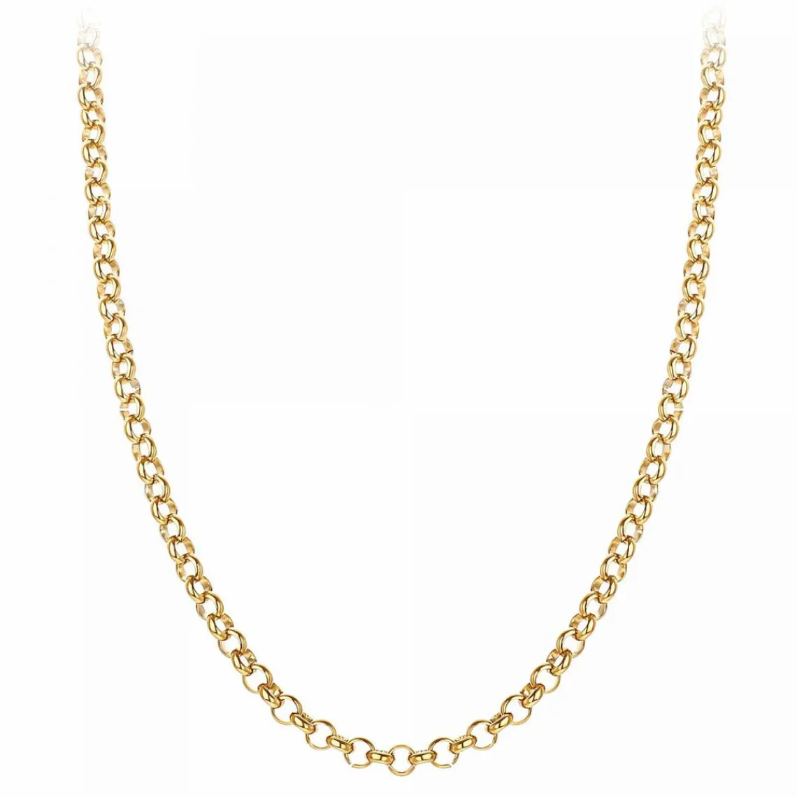 Angèle M Bijoux Collier femme Angèle M B2378-DORE - Acier Doré | Femme Collier Et Pendentif
