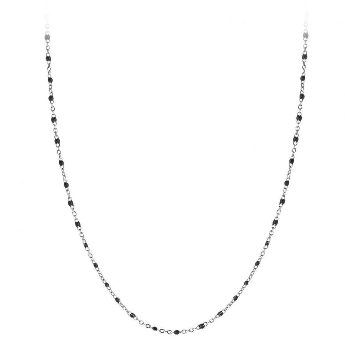 Angèle M Bijoux Collier femme Angèle M B2380-NOIR | Femme Collier Et Pendentif