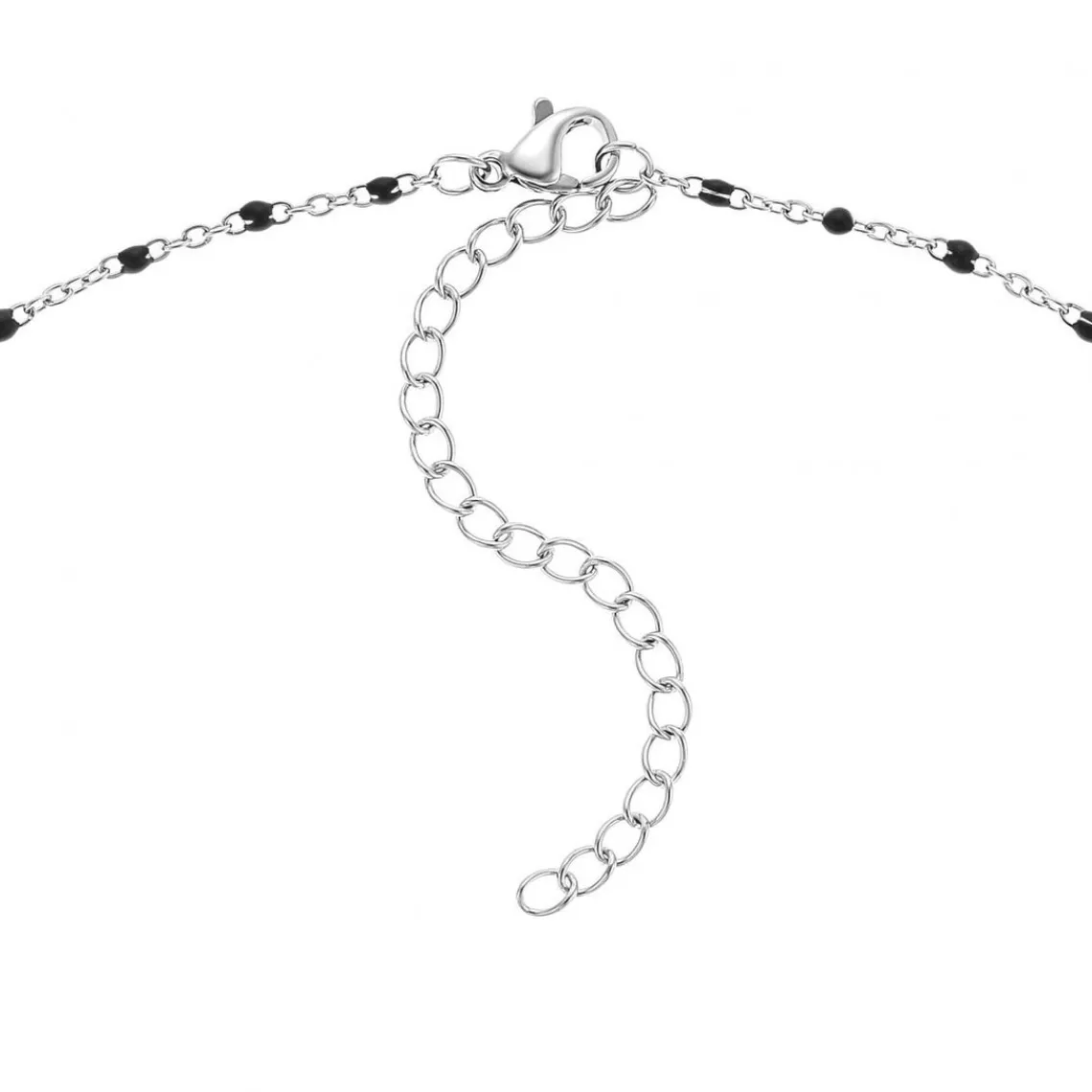 Angèle M Bijoux Collier femme Angèle M B2380-NOIR | Femme Collier Et Pendentif