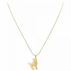 Athème Collier Femme - B2427-BELIER Acier Doré | Femme Collier Et Pendentif