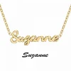 Athème Collier Femme - B2689-DORE-SUZANNE Acier Doré | Femme Collier Et Pendentif