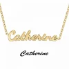 Athème Collier Femme - B2689-DORE-CATHERINE Acier Doré | Femme Collier Et Pendentif